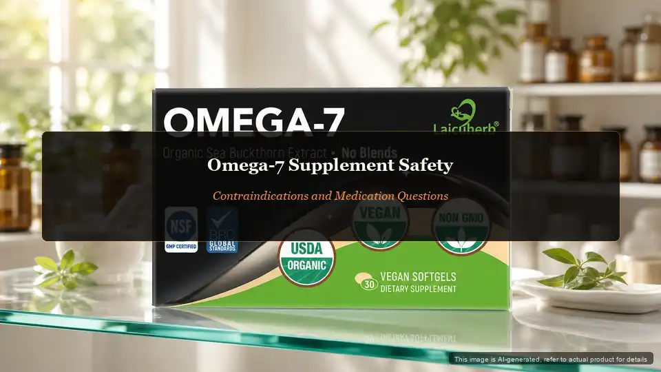 Omega-7 Supplement Safety: Contraindications and Medication Questions